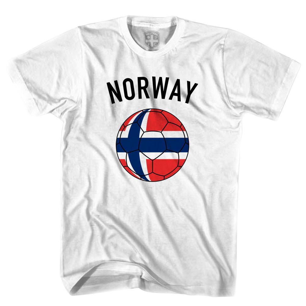 Norway Soccer Ball T-shirt-Adult product image 1