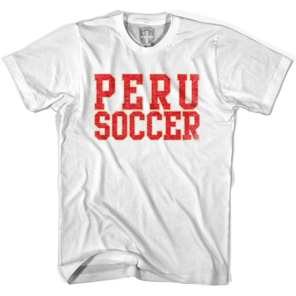 Peru Soccer Nations World Cup T-shirt-Adult