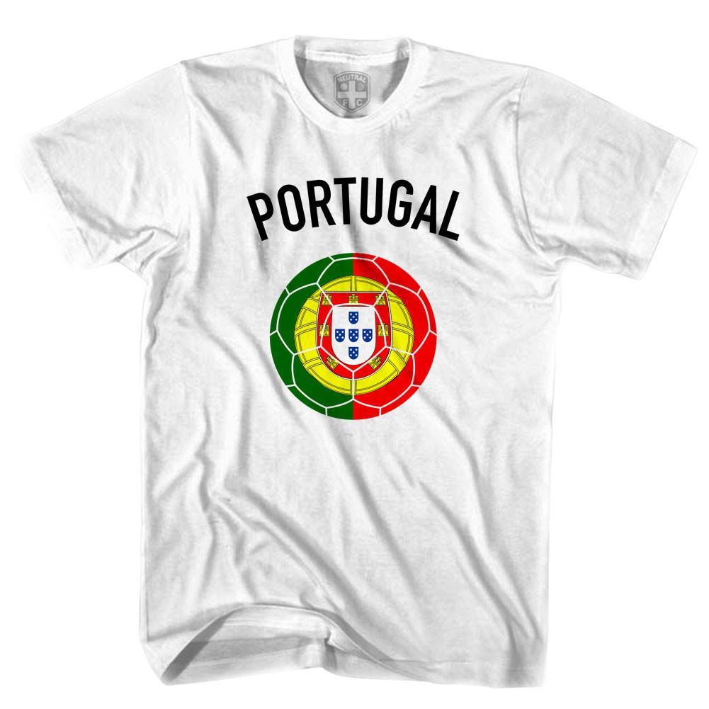 Portugal Soccer Ball T-shirt-Adult product image 1