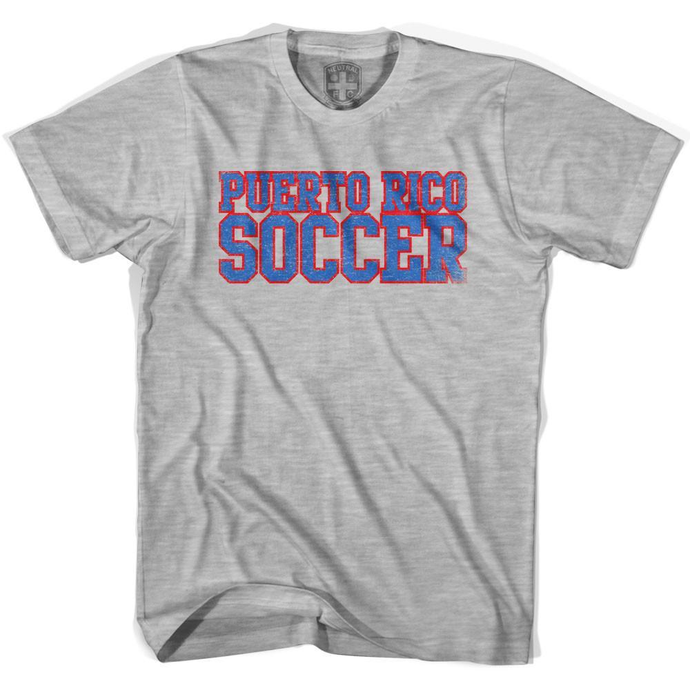 Puerto Rico Soccer Nations World Cup T-shirt-Adult