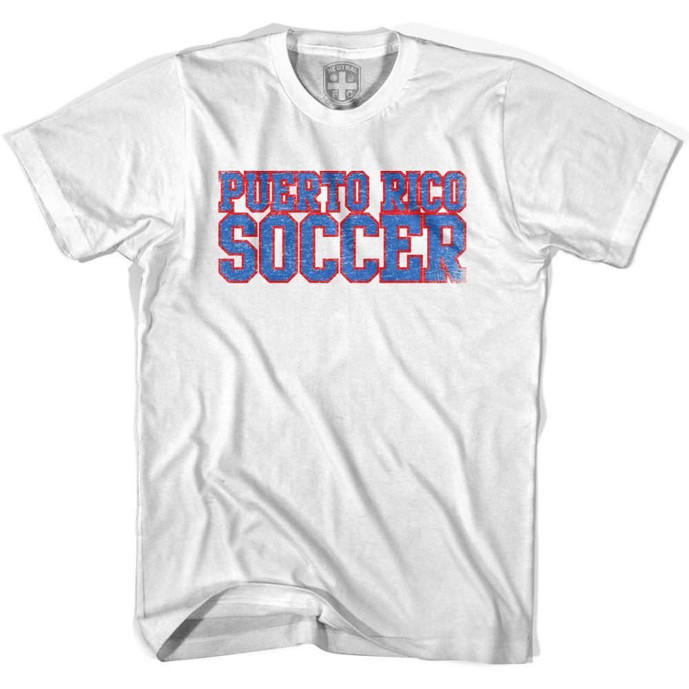 Puerto Rico Soccer Nations World Cup T-shirt-Adult