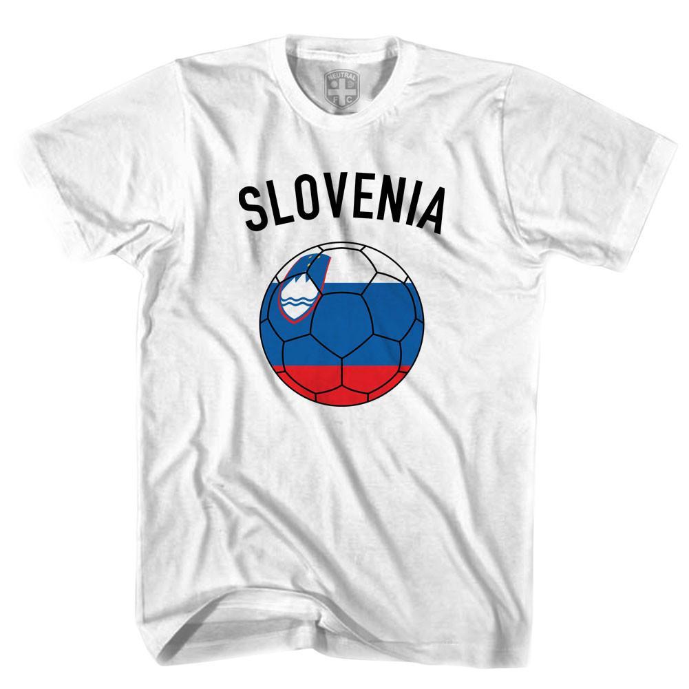 Slovenia Soccer Ball T-shirt-Adult product image 1