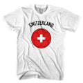 Switzerland Soccer Ball T-shirt-Adult product image 1