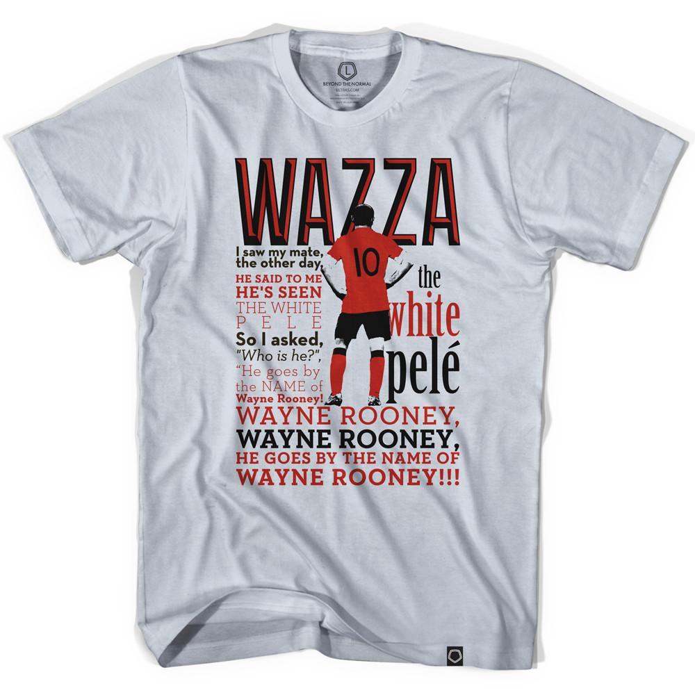 Wayne Rooney White Pele Soccer T-shirt-Adult product image 1